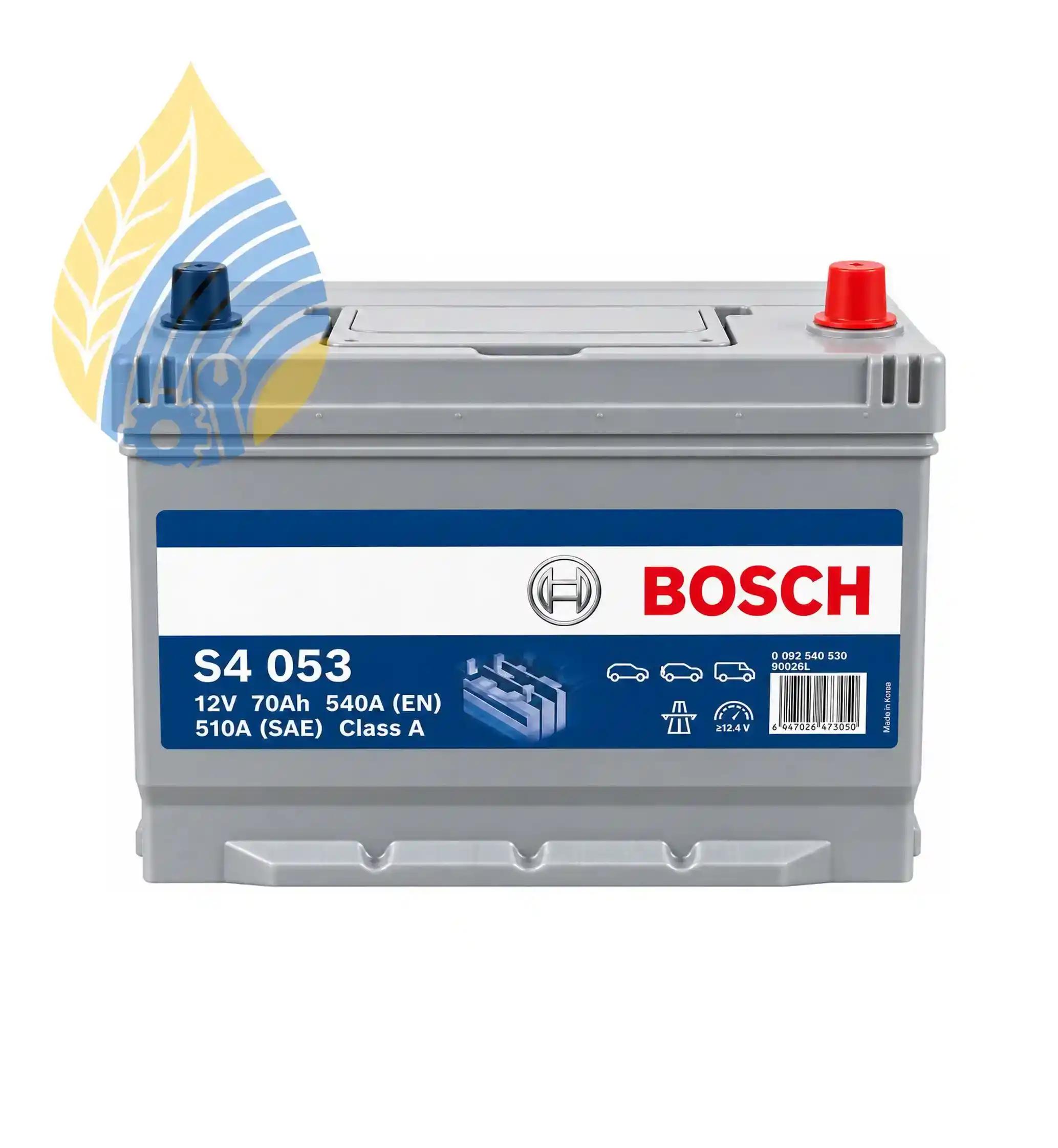 بطارية بوش S4 سعة 70 أمبير (Bosch S4 053)